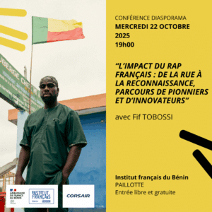 Diasporama, Conférence : L’IMPACT DU RAP FRANÇAIS : DE LA RUE À LA RECONNAIS- SANCE, PARCOURS DE PIONNIERS ET D’INNOVATEURS 